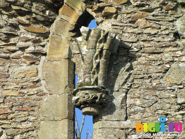 SX02404 Decorated detail of Ferns Cathedral